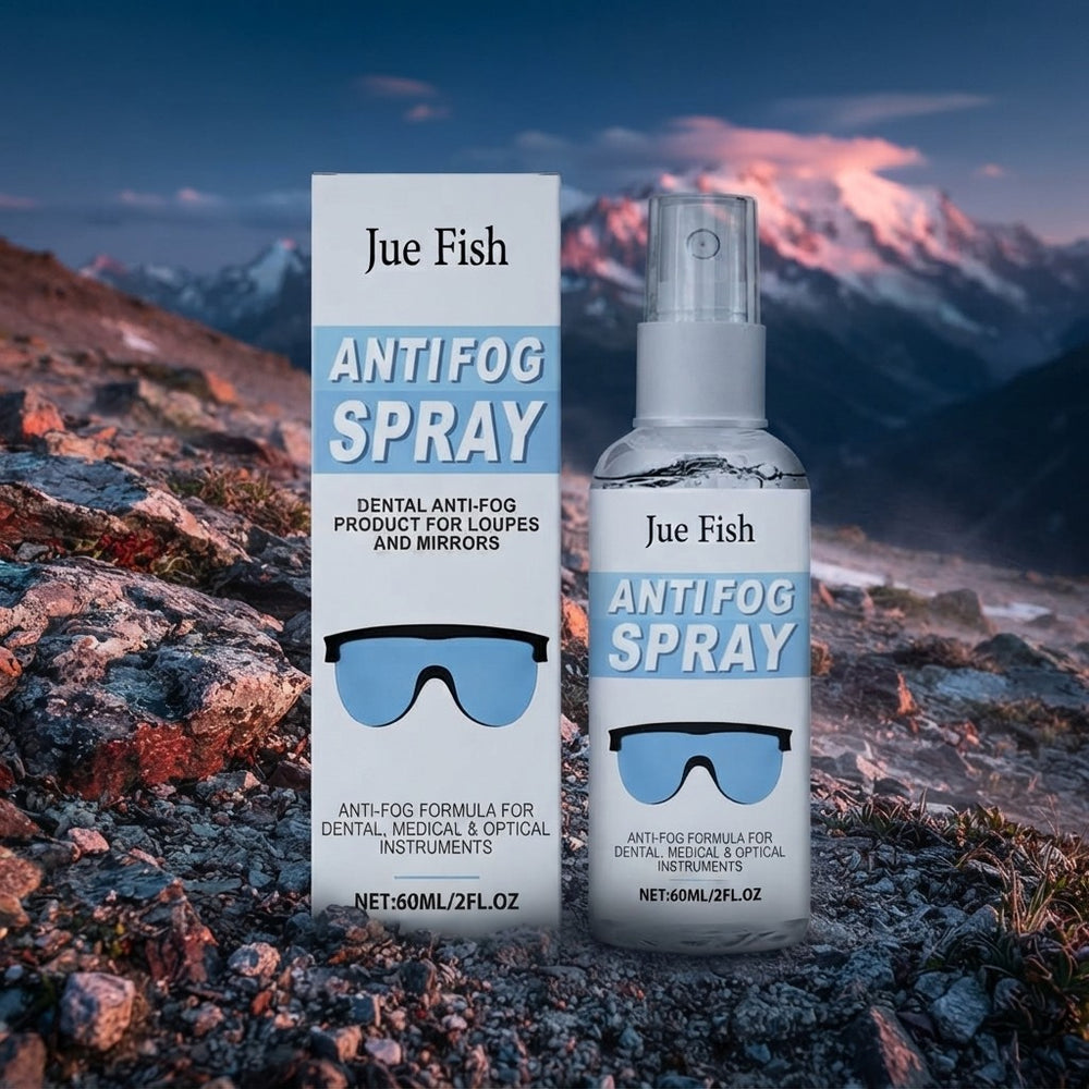 Ski Goggle Anti-Fog Spray – Long-Lasting Fog Prevention, 60ml