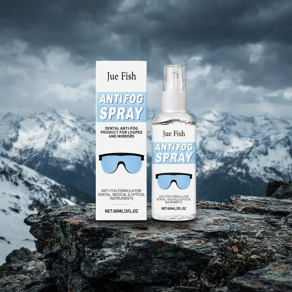 Ski Goggle Anti-Fog Spray – Long-Lasting Fog Prevention, 60ml